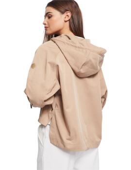 Gabardina Gaudi corta beige