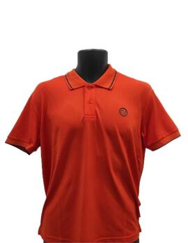 Polo Gaudi hombre pique naranja