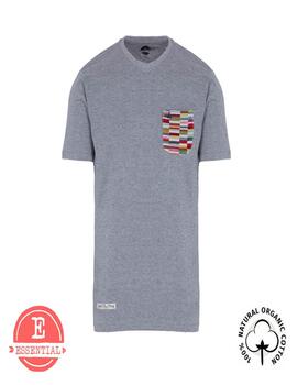 Camiseta Szolt and Frog Naha gris