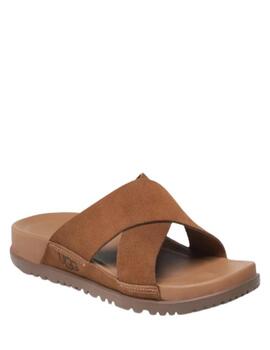 Sandalias UGG tiras marrones