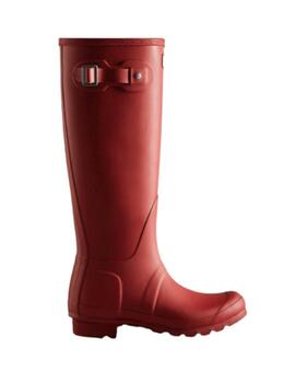 Botas Hunter de agua original altas de mujer roja