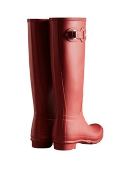 Botas Hunter de agua original altas de mujer roja