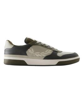 Deportiva Fred Perry B6318-T67 Verde/gris