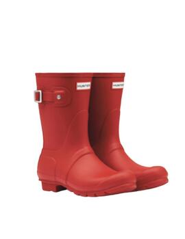 Bota Hunter short military red