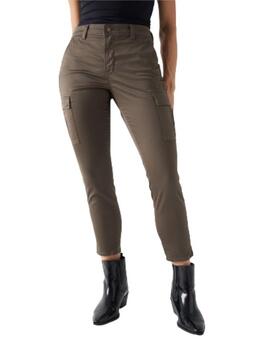 Pantalon Salsa cargo verde militar