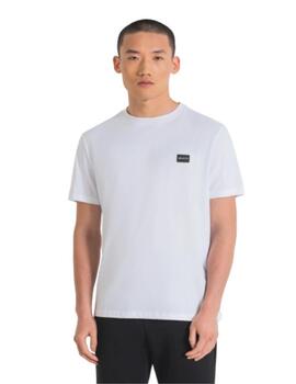 Camiseta Antonio morato regular fit dinamic blanca