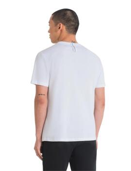 Camiseta Antonio morato regular fit dinamic blanca