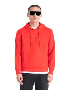 Sudadera Antonio Morato con capucha y logo relieve