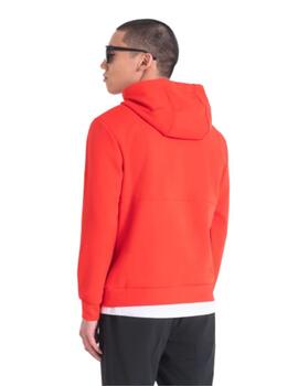 Sudadera Antonio Morato con capucha y logo relieve