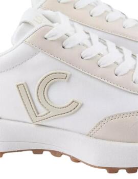 Sneakers LC suela deportiva color beige