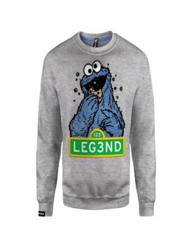 Sudadera Legent TRIKI gris