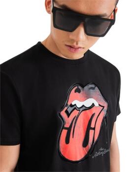 Camiseta Antonio morato Rollins Stones  negra