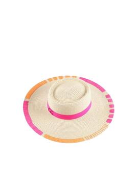 Sombrero LC con detalles de bordados en ala