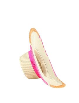 Sombrero LC con detalles de bordados en ala