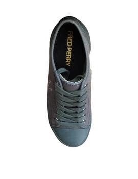 Deportiva Fred Perry hughes tela verde