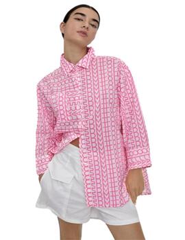 Camisa Lola Casademunt bsb fluor fucsia