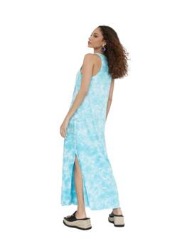 Vestido Lola Casademunt tie dye more  turquesa