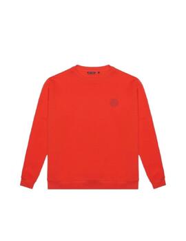 Sudadera Antonio Morato Osaka logo tigre Rojo