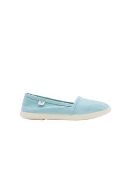 Zapatillas Walk in pitas camping azul celeste