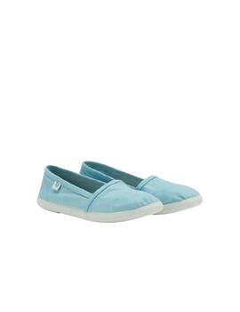 Zapatillas Walk in pitas camping azul celeste