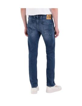 Pantalon vaquero Replay Anbass dark indigo slim