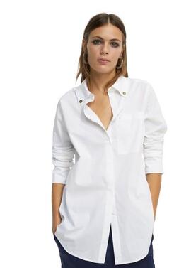 Camisa LC popelín básica blanco