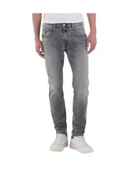 Pantalón Vaquero Replay gris M914 slim Anbass