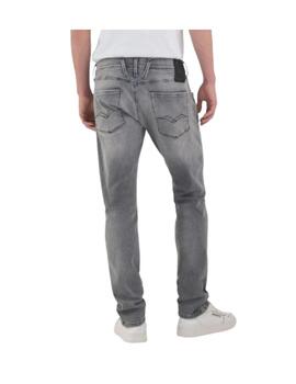 Pantalón Vaquero Replay gris M914 slim Anbass