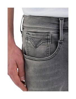 Pantalón Vaquero Replay gris M914 slim Anbass