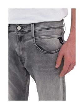 Pantalón Vaquero Replay gris M914 slim Anbass