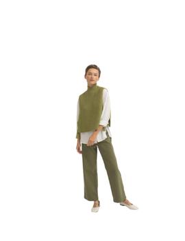 Pantalón Muss Bombón Ebro mujer ancho verde