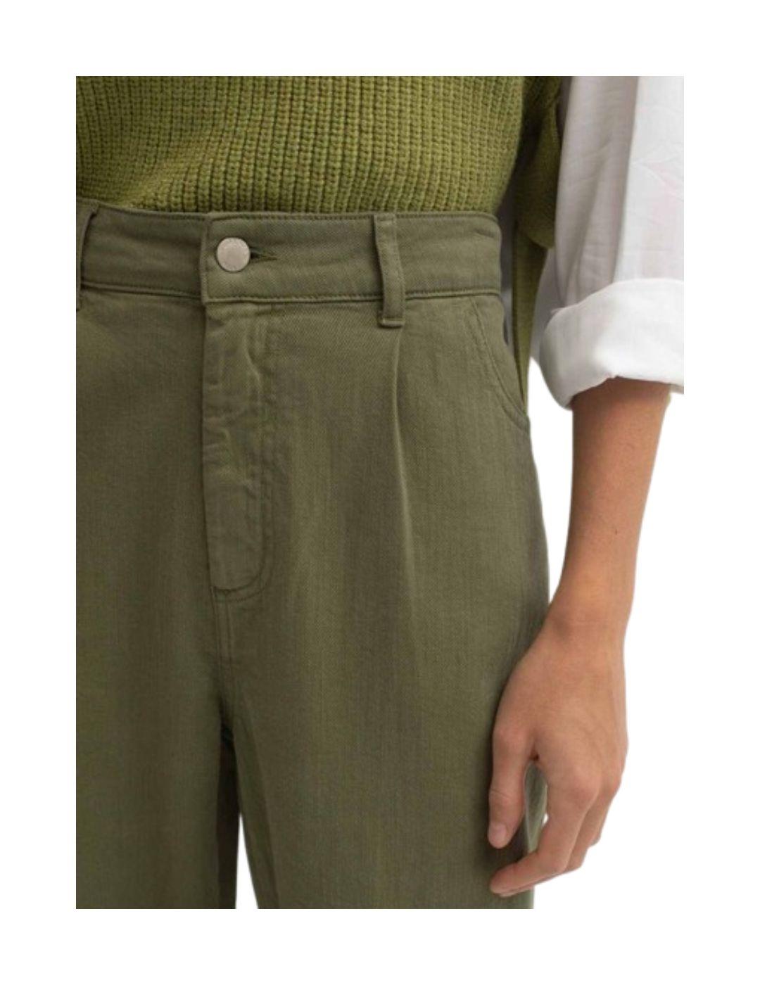 Pantalón Muss Bombón Ebro mujer ancho verde