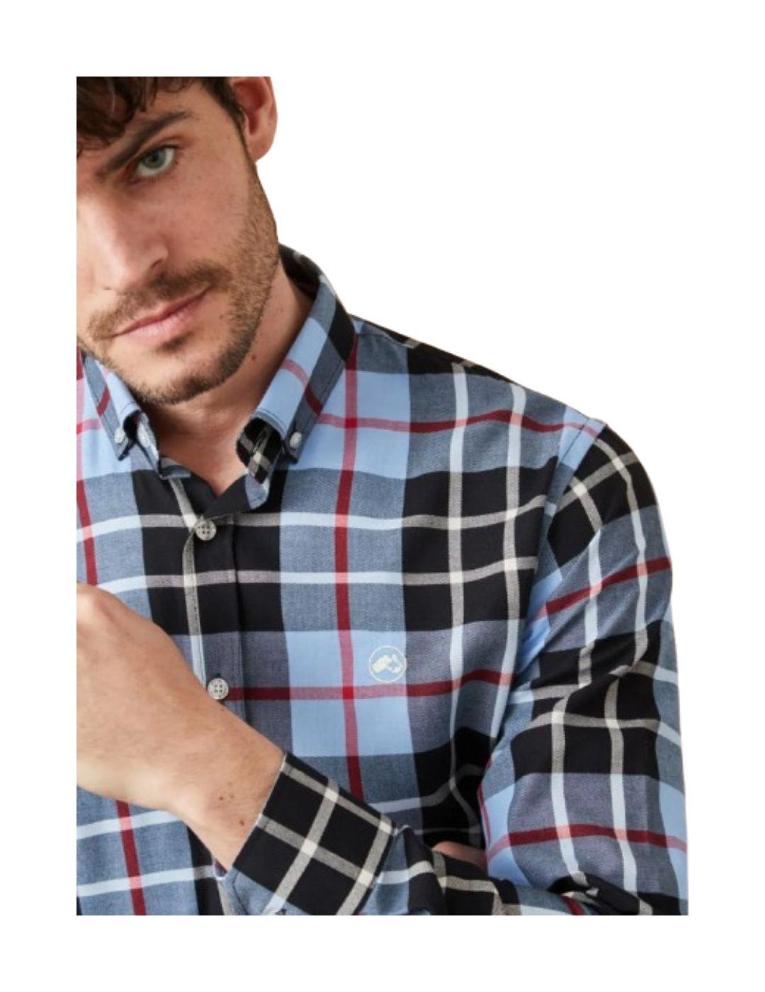 Camisa Altonadock cuadros azules