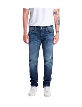 Pantalon Replay hombre indigo stretch denim