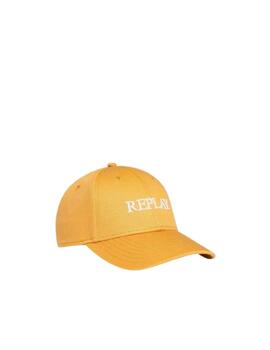 Gorra Replay heavy con logo bordado ajustable