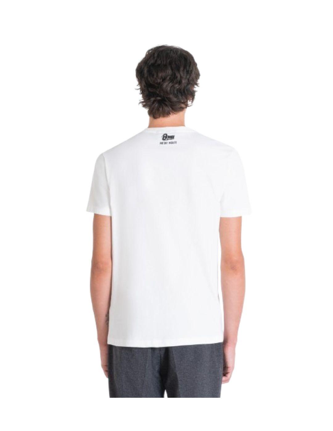 Camiseta Antonio Morato manchester blanca hombre