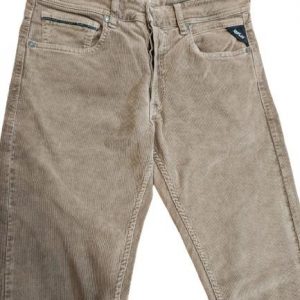 Pantalon micro pana Replay Grover straight fit