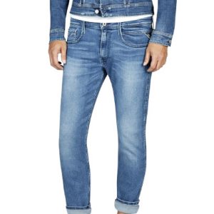 Pantalon vaquero Replay Anbass dark indigo slim