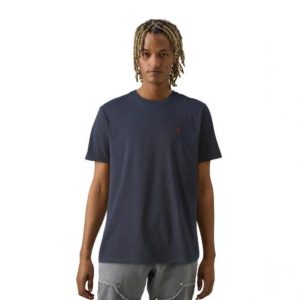 Camiseta Replay básica algodón marino