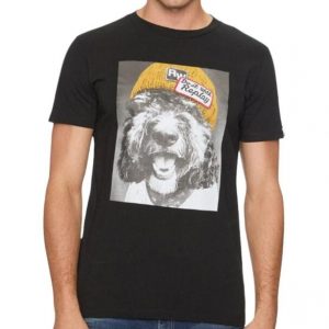 Camiseta Replay manga corta algodón dibujo perro n