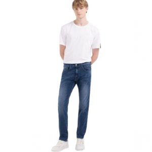Pantalon vaquero Replay Anbass dark indigo slim