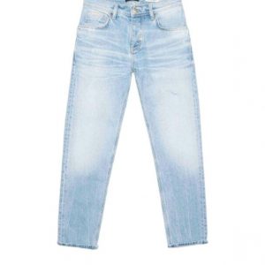 Pantalón Argón slim fit ankle length denim blue