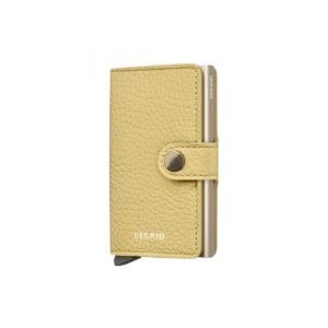 Cartera Secrid Miniwallet pebble butter-yellow