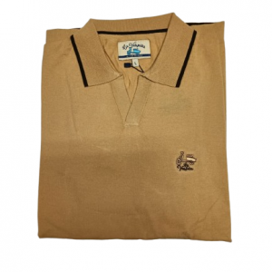 Polo La Vespita de algodón cuello pico