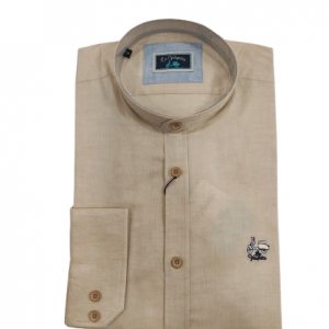 Camisa La Vespita cuello mao algodón