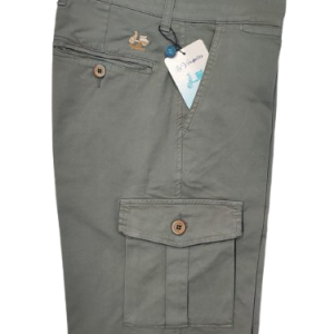 Pantalón corto cargo La Vespita en algodón