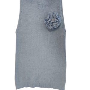 Camiseta punto de asas con broche