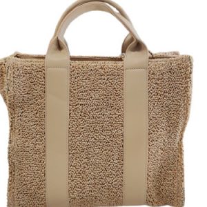Bolso de asa con textura