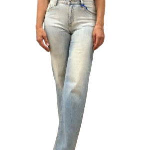 Pantalón vaquero desgastado