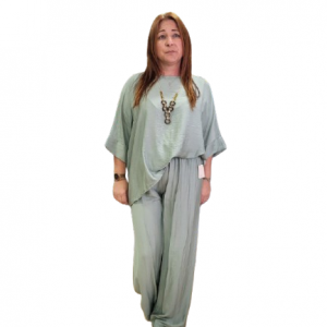 Conjunto blusa + pantalón